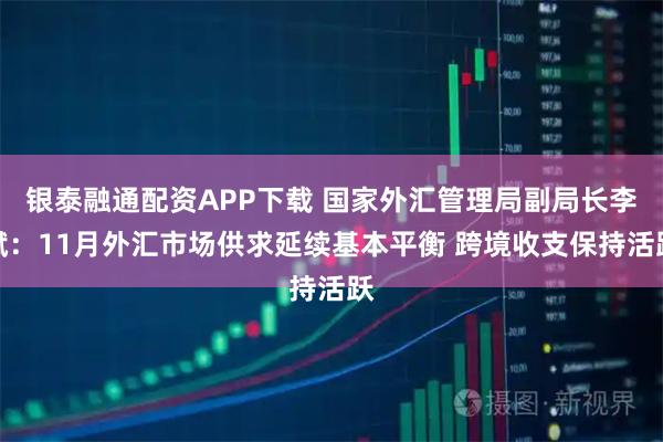 银泰融通配资APP下载 国家外汇管理局副局长李斌：11月外汇市场供求延续基本平衡 跨境收支保持活跃