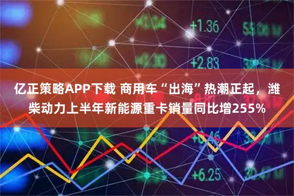 亿正策略APP下载 商用车“出海”热潮正起,潍柴动力上半年新能源重卡销量同比增255%